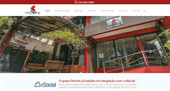Desktop Screenshot of grupoprevine.com.br